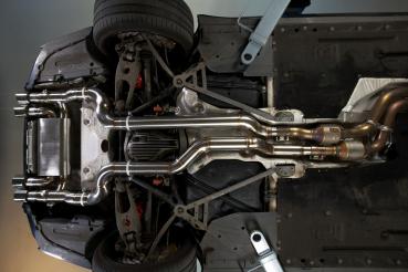 Hurricane Exhaust 3.5" Straight Pipe ECE Klappenanlage für BMW M3 F80 431PS